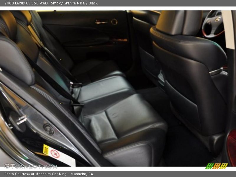 Smoky Granite Mica / Black 2008 Lexus GS 350 AWD