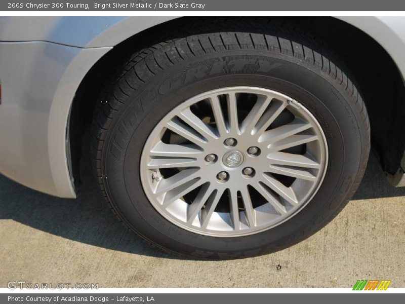 Bright Silver Metallic / Dark Slate Gray 2009 Chrysler 300 Touring