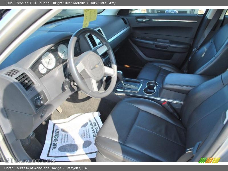 Bright Silver Metallic / Dark Slate Gray 2009 Chrysler 300 Touring