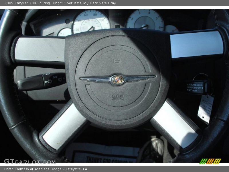 Bright Silver Metallic / Dark Slate Gray 2009 Chrysler 300 Touring