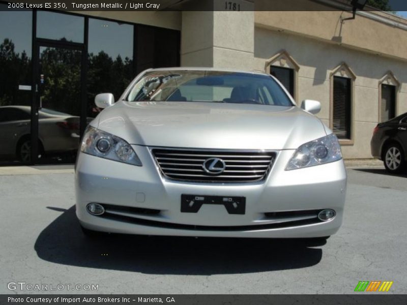 Tungsten Metallic / Light Gray 2008 Lexus ES 350