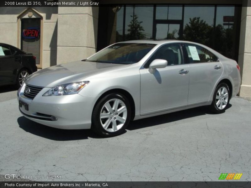 Tungsten Metallic / Light Gray 2008 Lexus ES 350