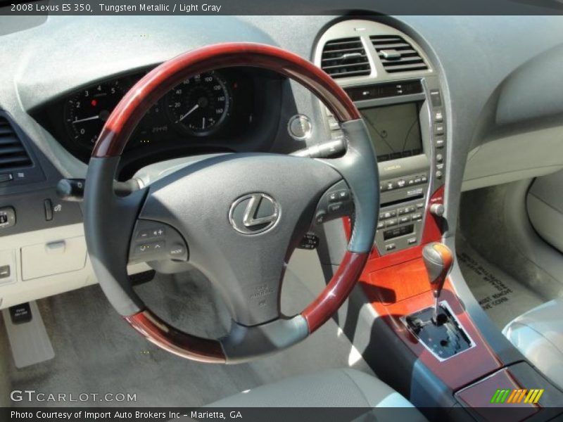 Tungsten Metallic / Light Gray 2008 Lexus ES 350