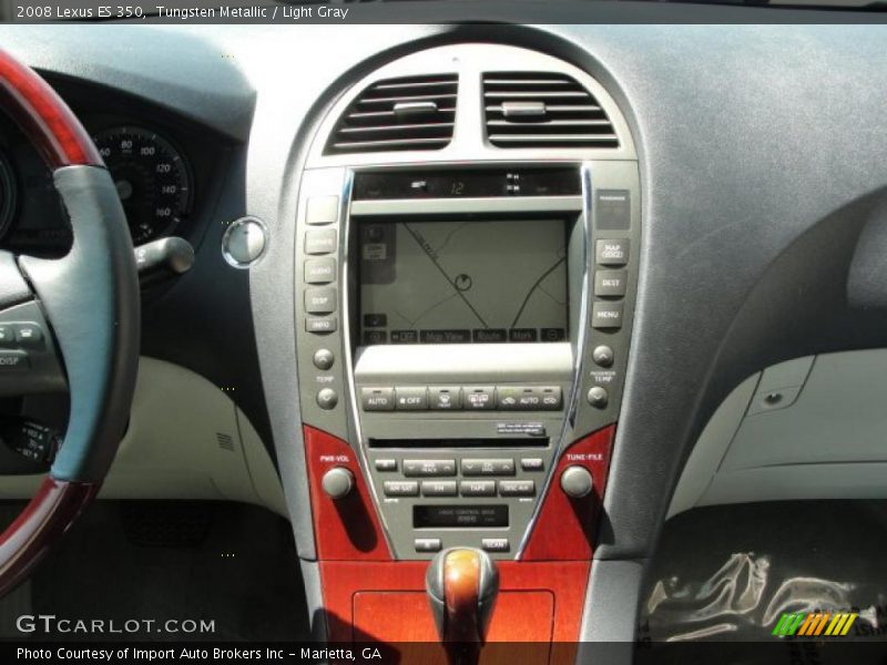 Tungsten Metallic / Light Gray 2008 Lexus ES 350
