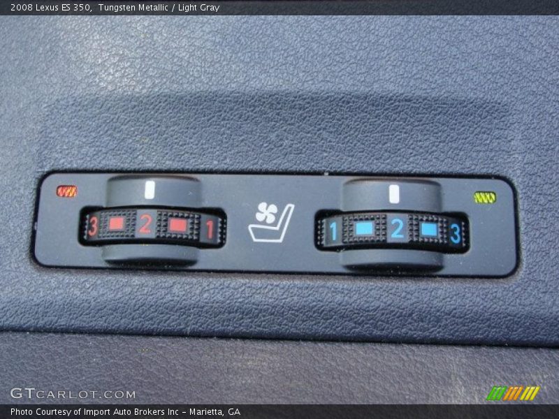 Tungsten Metallic / Light Gray 2008 Lexus ES 350