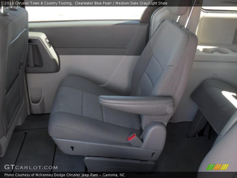 Clearwater Blue Pearl / Medium Slate Gray/Light Shale 2010 Chrysler Town & Country Touring