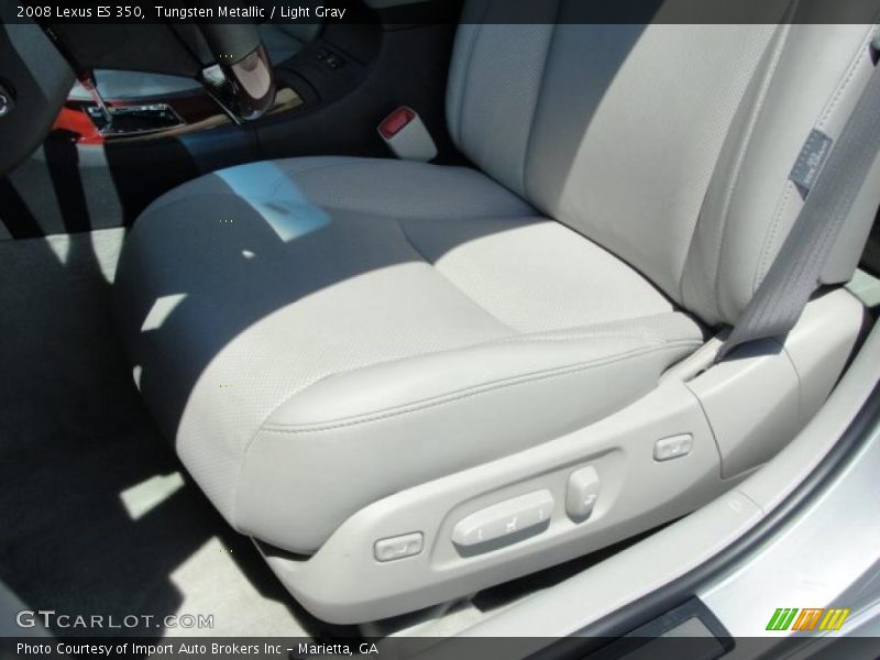 Tungsten Metallic / Light Gray 2008 Lexus ES 350