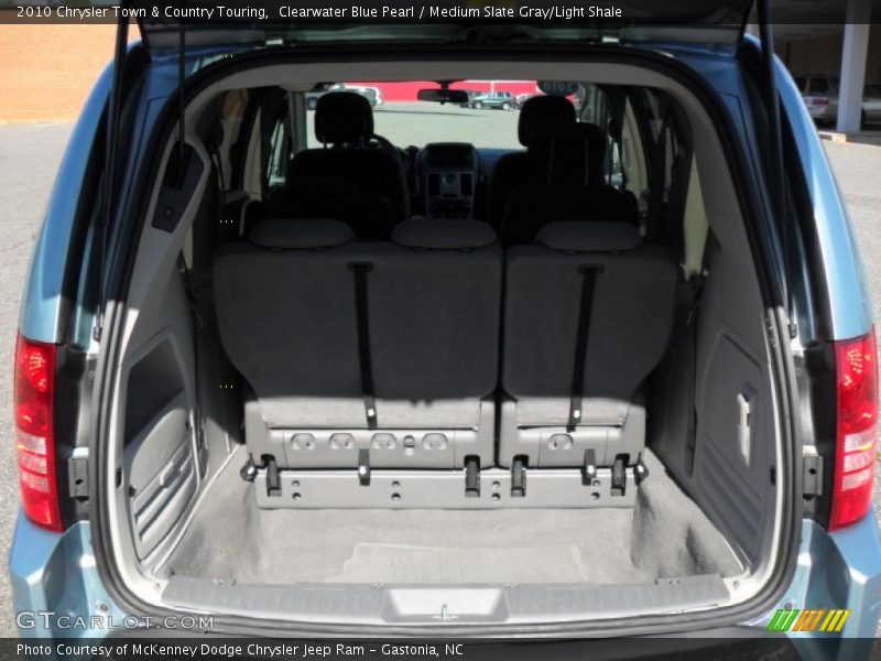 Clearwater Blue Pearl / Medium Slate Gray/Light Shale 2010 Chrysler Town & Country Touring