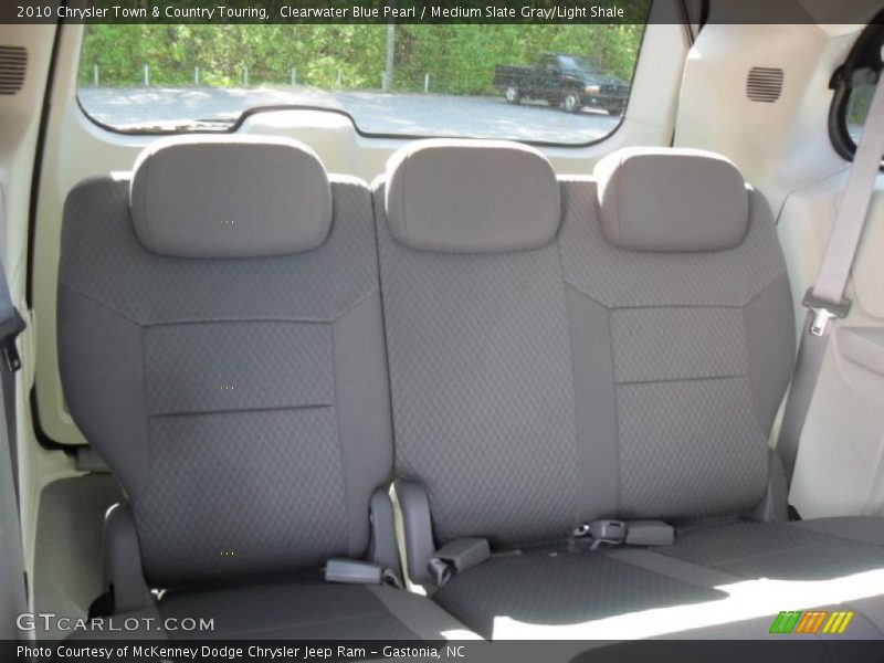 Clearwater Blue Pearl / Medium Slate Gray/Light Shale 2010 Chrysler Town & Country Touring