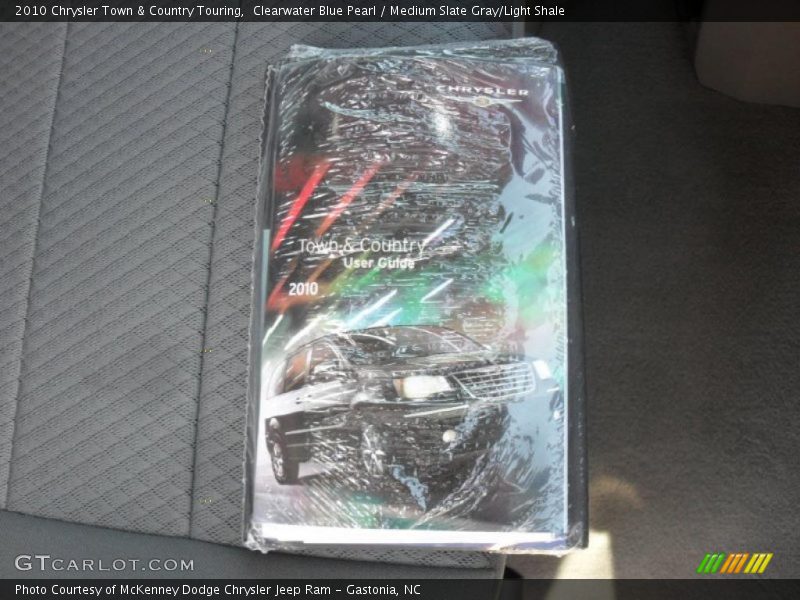 Clearwater Blue Pearl / Medium Slate Gray/Light Shale 2010 Chrysler Town & Country Touring