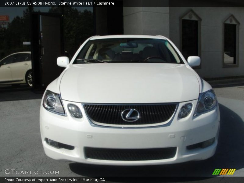 Starfire White Pearl / Cashmere 2007 Lexus GS 450h Hybrid