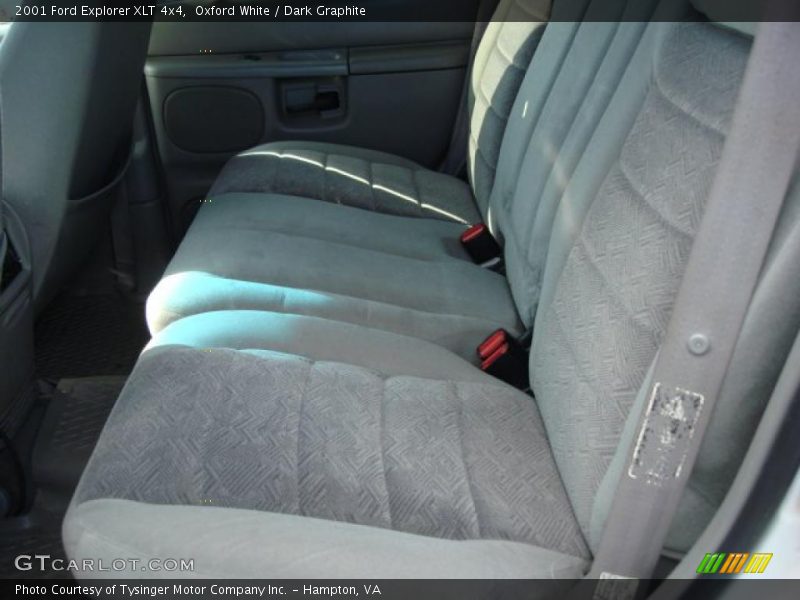 Oxford White / Dark Graphite 2001 Ford Explorer XLT 4x4