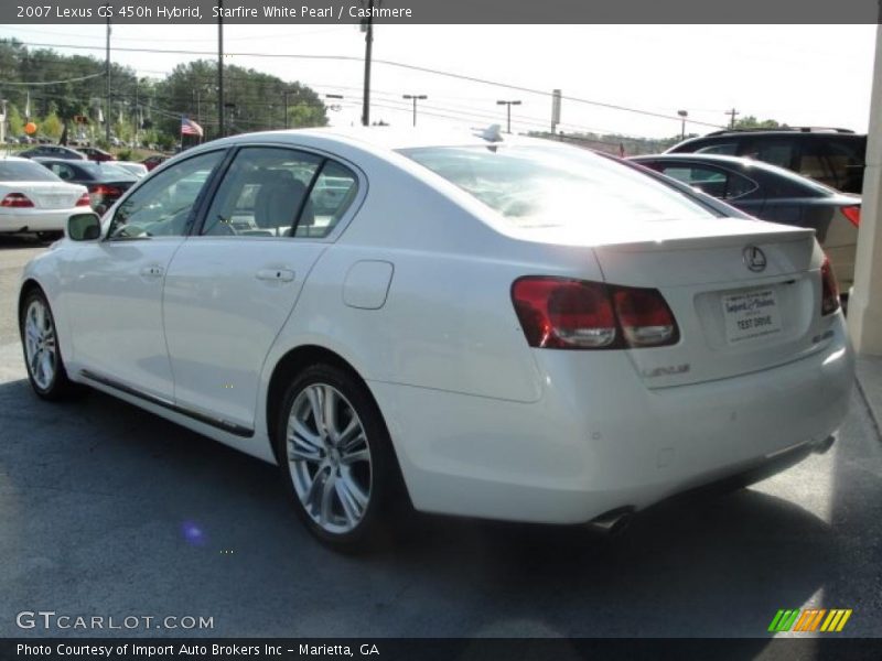 Starfire White Pearl / Cashmere 2007 Lexus GS 450h Hybrid