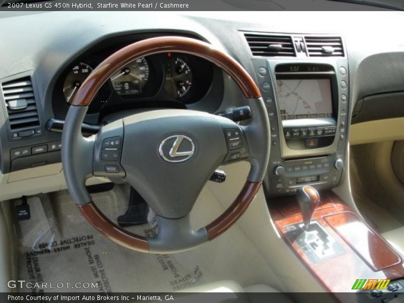 Dashboard of 2007 GS 450h Hybrid