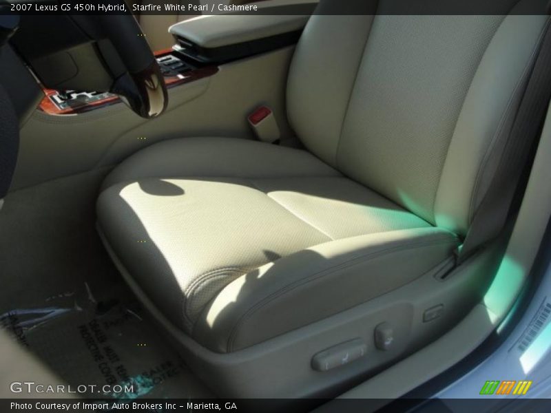 Starfire White Pearl / Cashmere 2007 Lexus GS 450h Hybrid