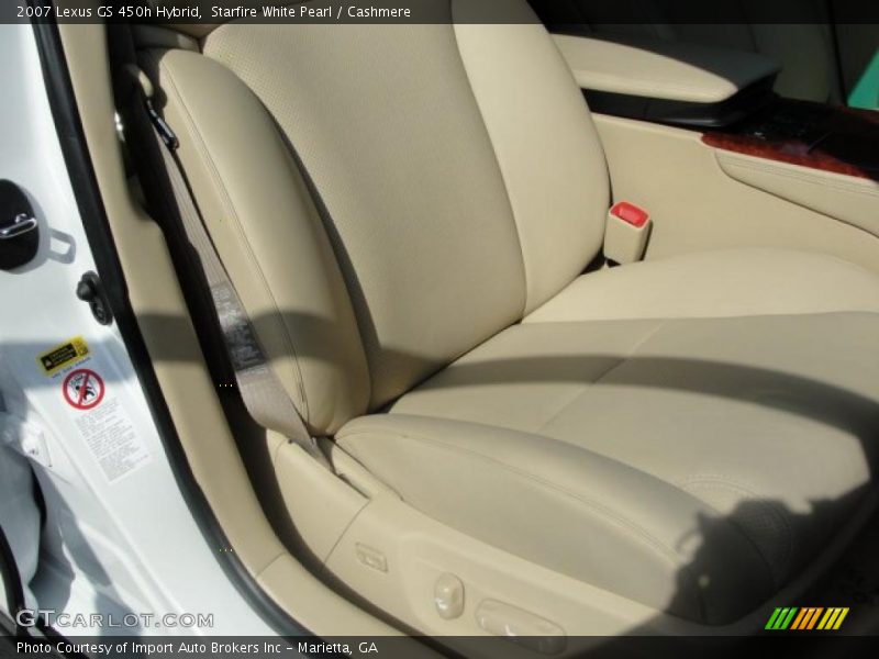 Starfire White Pearl / Cashmere 2007 Lexus GS 450h Hybrid