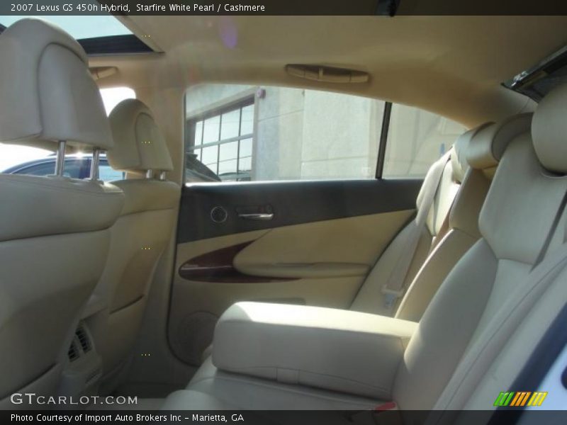 Starfire White Pearl / Cashmere 2007 Lexus GS 450h Hybrid