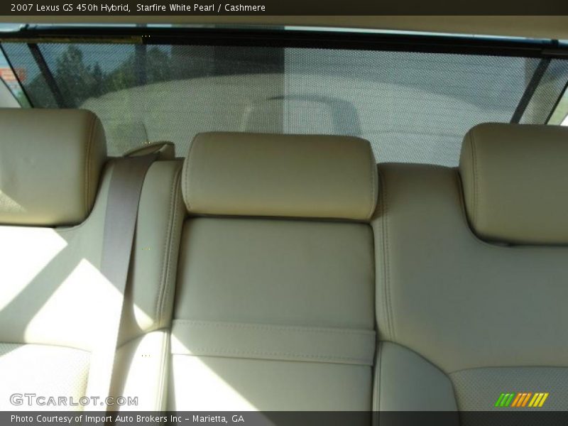 Starfire White Pearl / Cashmere 2007 Lexus GS 450h Hybrid