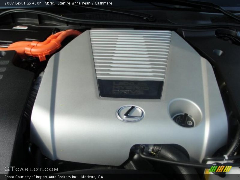  2007 GS 450h Hybrid Engine - 3.5 Liter h DOHC 24-Valve VVT V6 Gasoline/Electric Hybrid