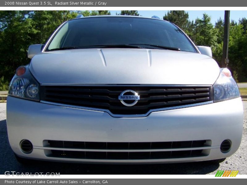 Radiant Silver Metallic / Gray 2008 Nissan Quest 3.5 SL