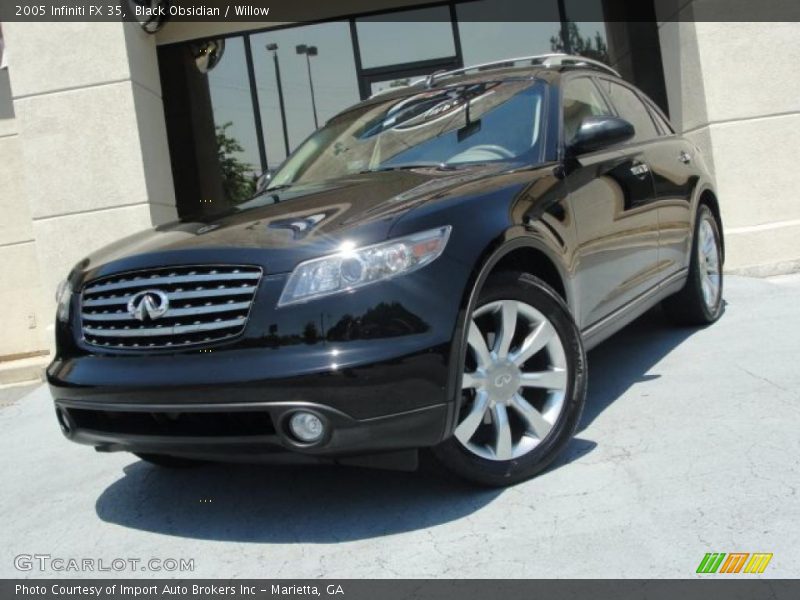 Black Obsidian / Willow 2005 Infiniti FX 35