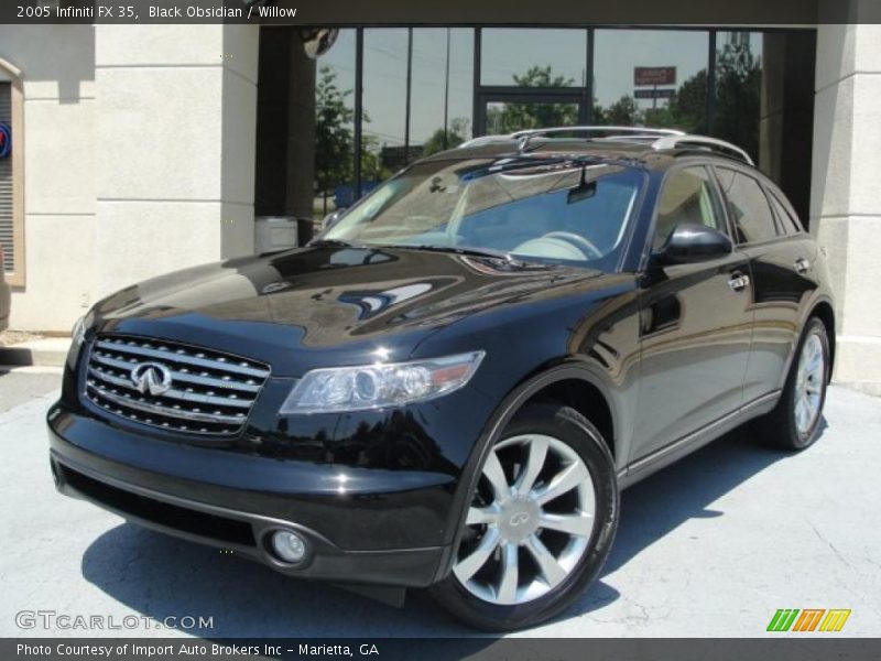 Black Obsidian / Willow 2005 Infiniti FX 35