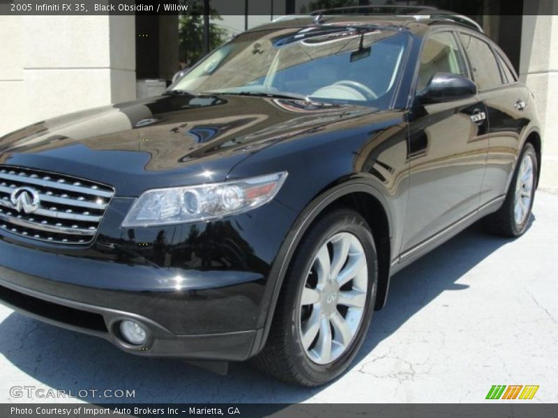 Black Obsidian / Willow 2005 Infiniti FX 35