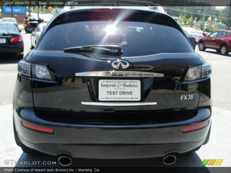 Black Obsidian / Willow 2005 Infiniti FX 35