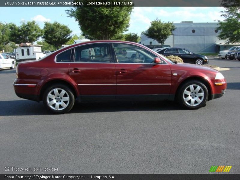  2003 Passat GLX 4Motion Sedan Colorado Red Pearl