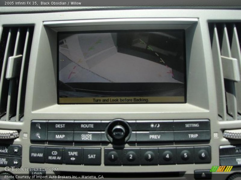 Black Obsidian / Willow 2005 Infiniti FX 35