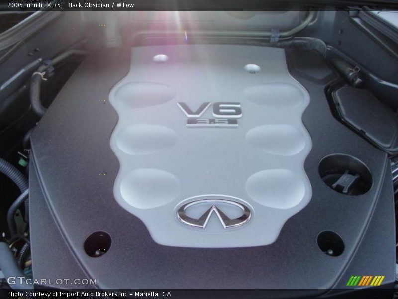 Black Obsidian / Willow 2005 Infiniti FX 35