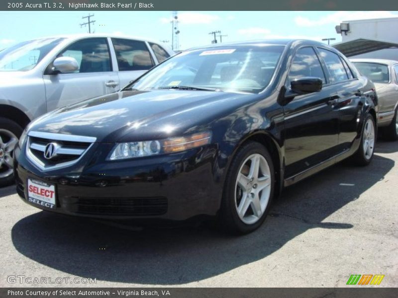 Nighthawk Black Pearl / Black 2005 Acura TL 3.2
