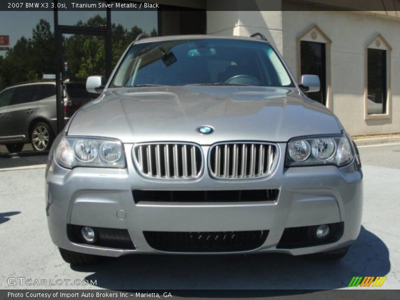  2007 X3 3.0si Titanium Silver Metallic