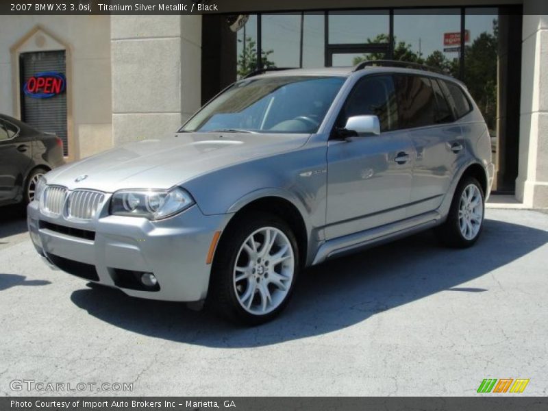  2007 X3 3.0si Titanium Silver Metallic