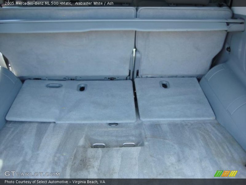Alabaster White / Ash 2005 Mercedes-Benz ML 500 4Matic