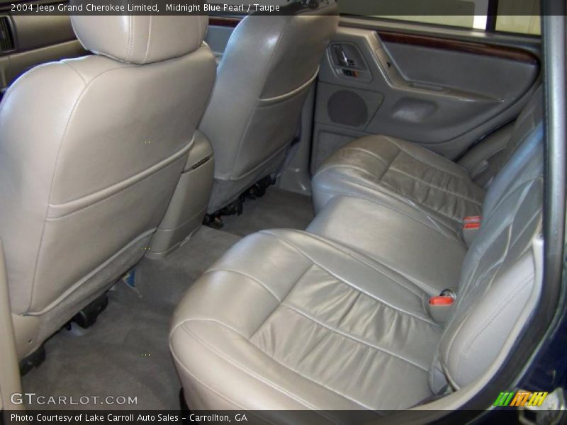 Midnight Blue Pearl / Taupe 2004 Jeep Grand Cherokee Limited
