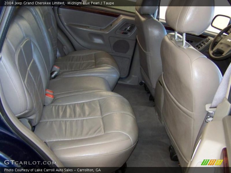 Midnight Blue Pearl / Taupe 2004 Jeep Grand Cherokee Limited