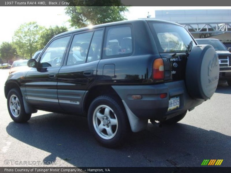 Black / Gray 1997 Toyota RAV4 4WD