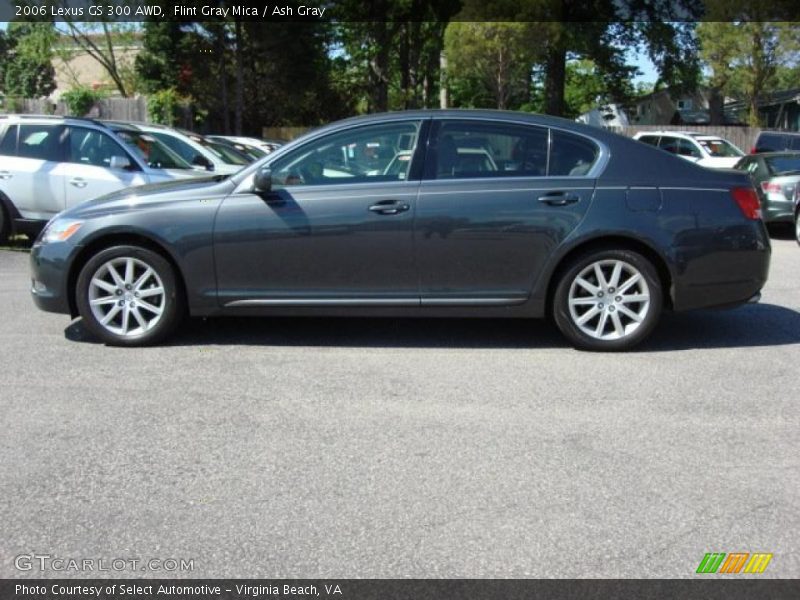 Flint Gray Mica / Ash Gray 2006 Lexus GS 300 AWD