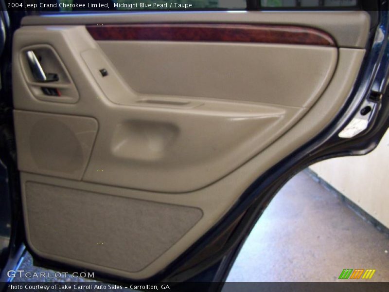Midnight Blue Pearl / Taupe 2004 Jeep Grand Cherokee Limited
