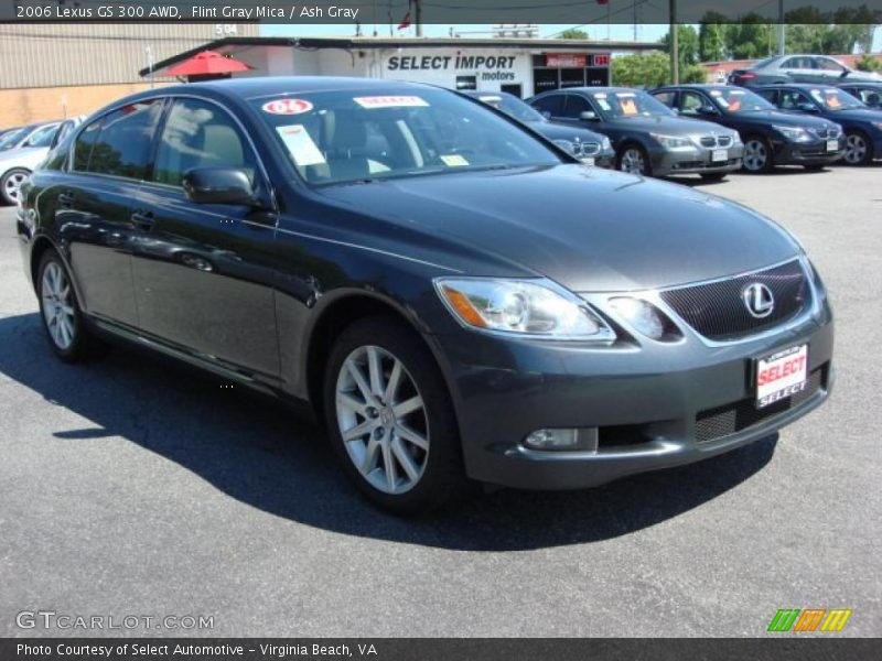 Flint Gray Mica / Ash Gray 2006 Lexus GS 300 AWD