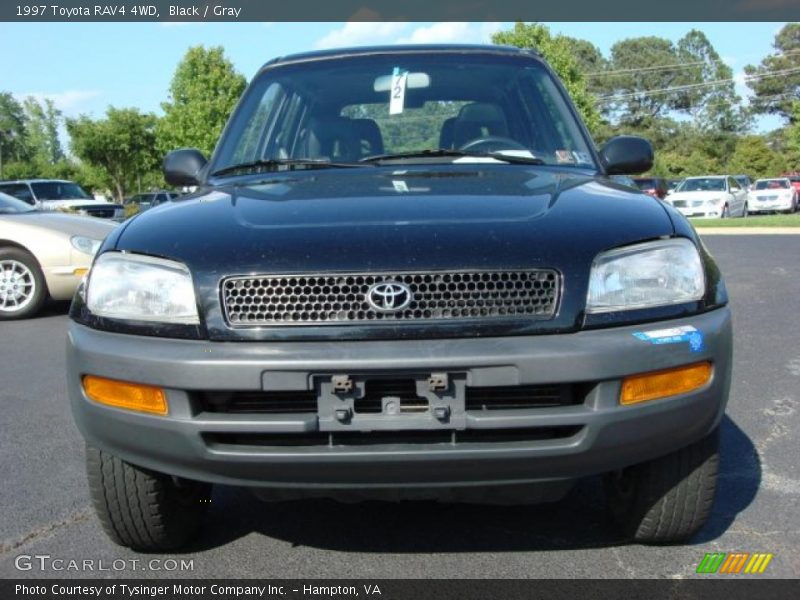 Black / Gray 1997 Toyota RAV4 4WD