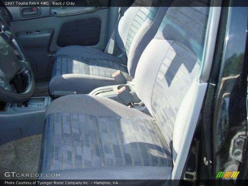 Black / Gray 1997 Toyota RAV4 4WD