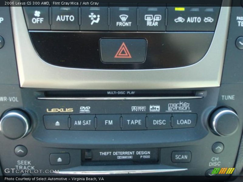 Flint Gray Mica / Ash Gray 2006 Lexus GS 300 AWD
