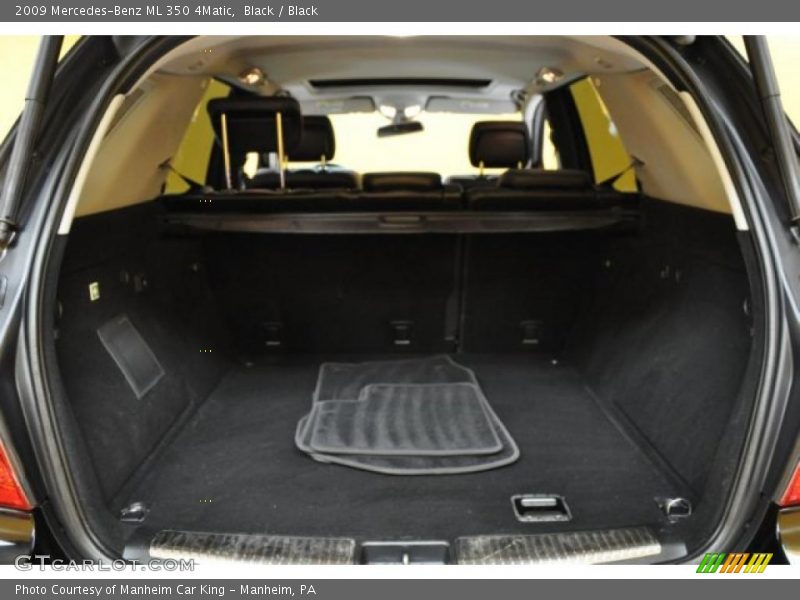 Black / Black 2009 Mercedes-Benz ML 350 4Matic