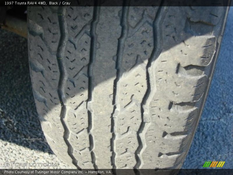 Black / Gray 1997 Toyota RAV4 4WD