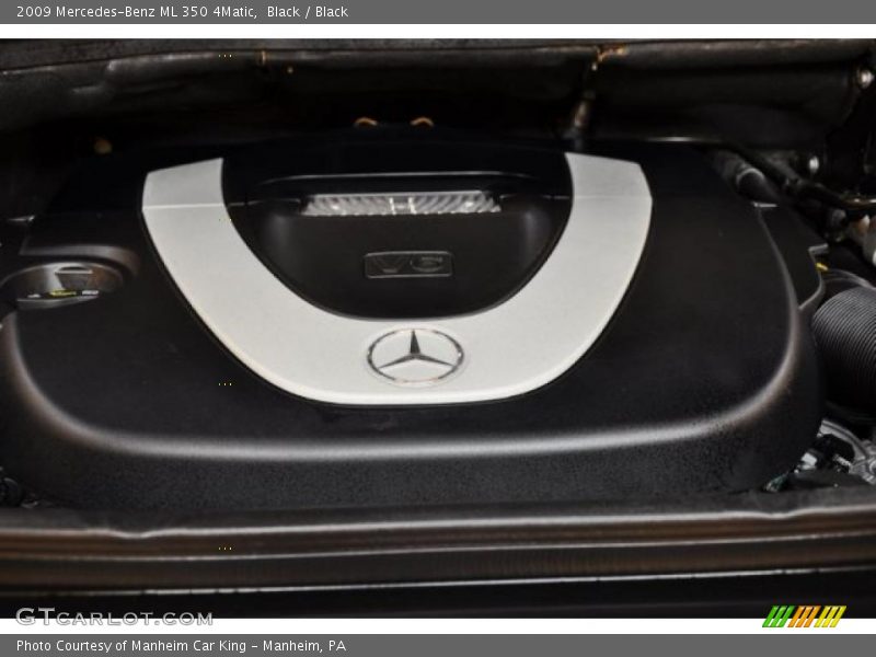 Black / Black 2009 Mercedes-Benz ML 350 4Matic