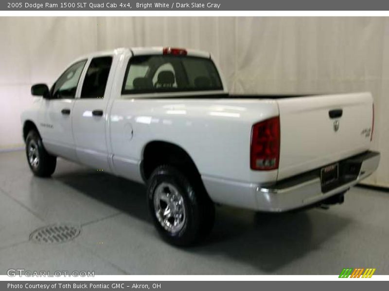 Bright White / Dark Slate Gray 2005 Dodge Ram 1500 SLT Quad Cab 4x4