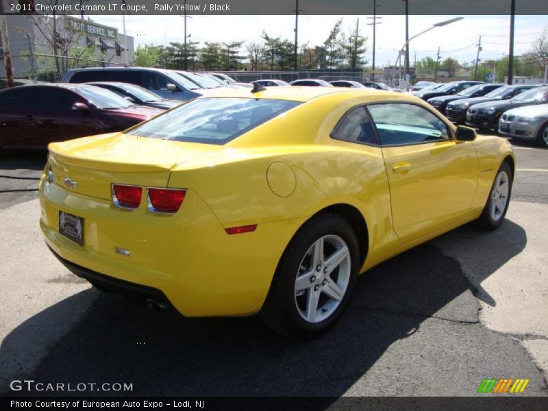 Rally Yellow / Black 2011 Chevrolet Camaro LT Coupe