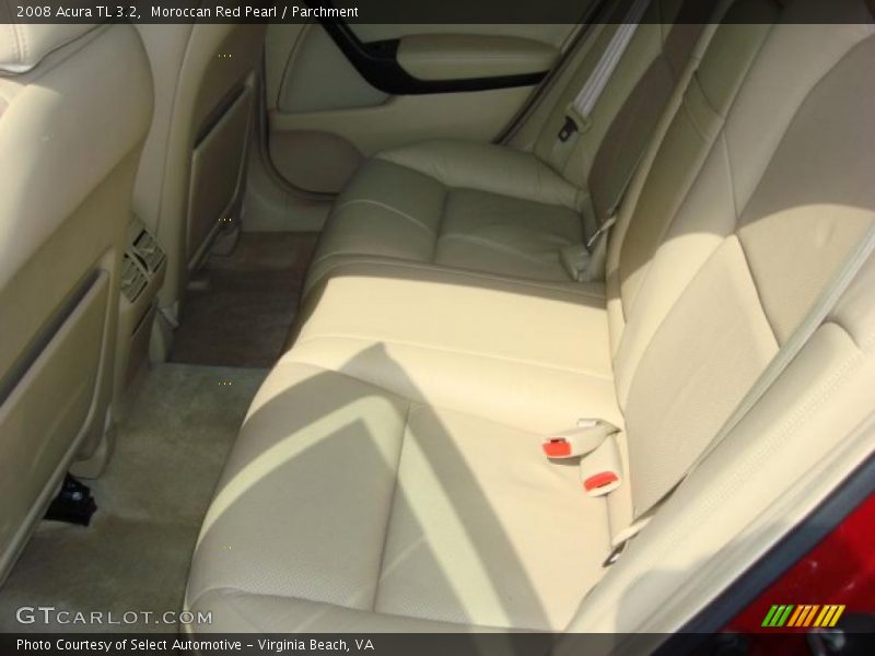 Moroccan Red Pearl / Parchment 2008 Acura TL 3.2